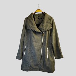 Michel Studio Women’s Gray Coat Size 1X
